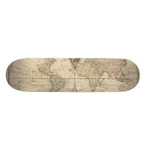 World Map 9 Skateboard
