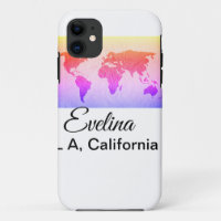 World map add name text place country city text mi