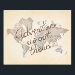 World Map Adventure is Out there UP Movie Inspired Poster<br><div class="desc">This UP inspired print (including text) is an original design inspired by the movie UP.</div>