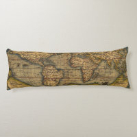 World Map Antique Ortelius Europe Travel