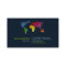 World Map business card