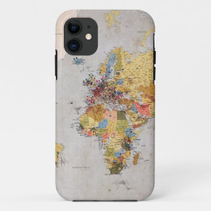 world map Case-Mate iPhone case