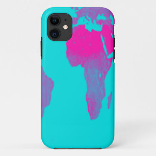 World Map iPhone 11 Case