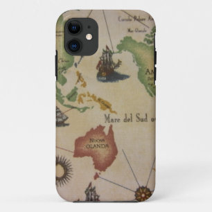 World Map iPhone 11 Case