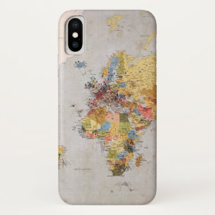 world map Case-Mate iPhone case