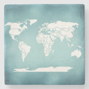 World Map Coaster