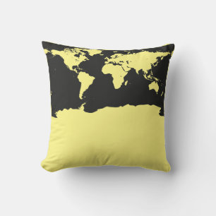 World Map Cushion
