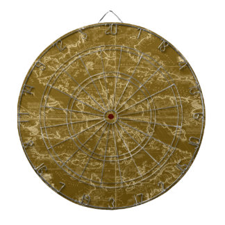 World Map Dart Board