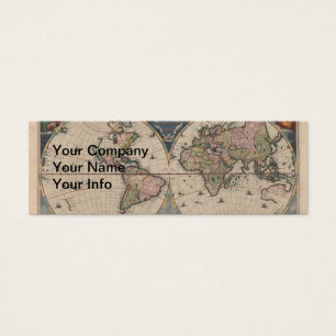 World Map Globe Travel Antique