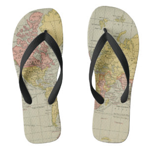 World Map Jandals