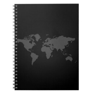 World Map Notebook