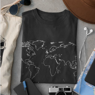 world map, planisphere T-Shirt