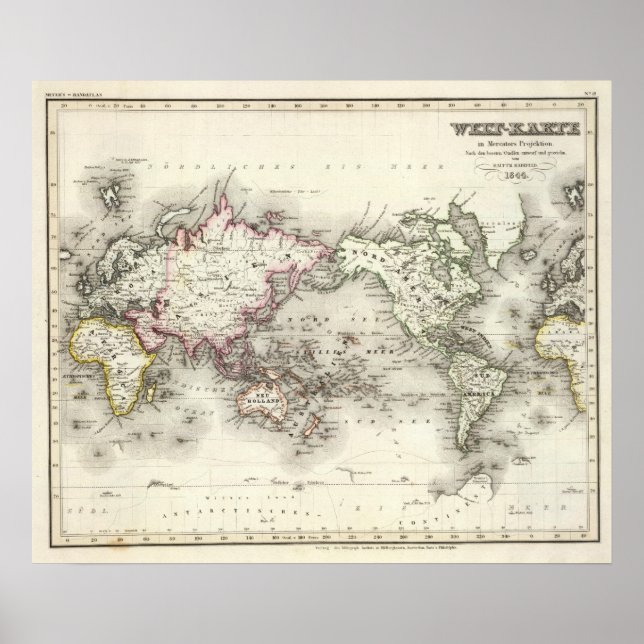 World Map Poster (Front)