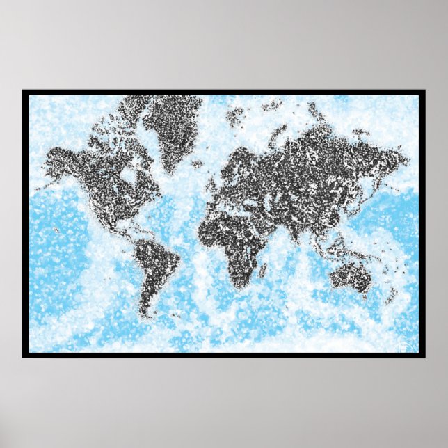 World Map Poster (Front)