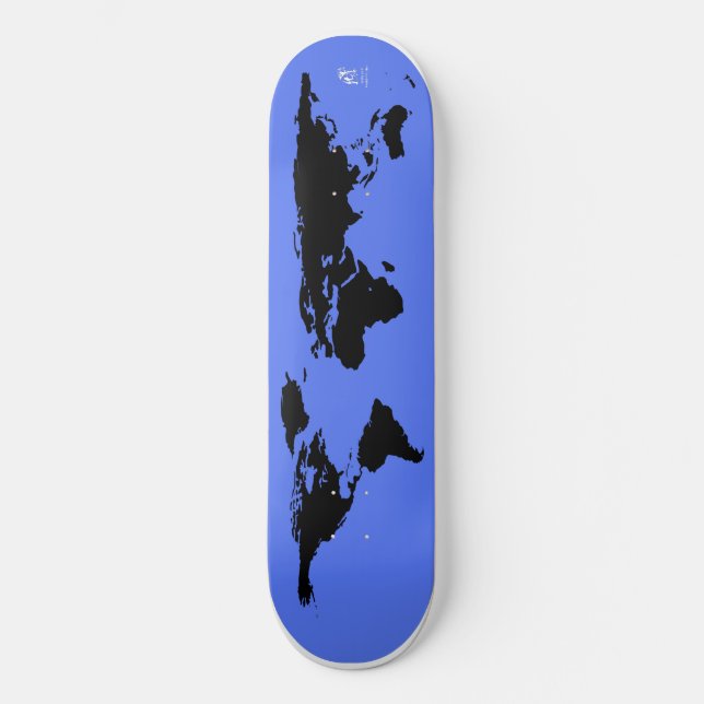 World Map Skateboard (Front)