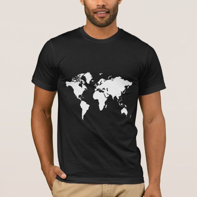 world map t-shirt (Front)