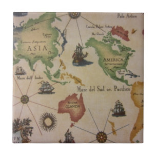 World Map Tile