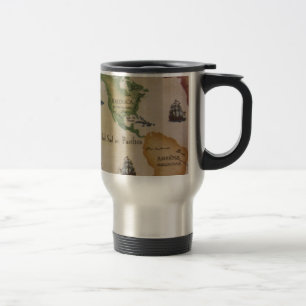 World Map Travel Mug