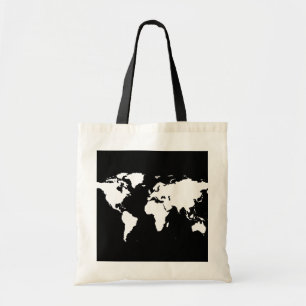 world maps ~ customisable colour tote bag
