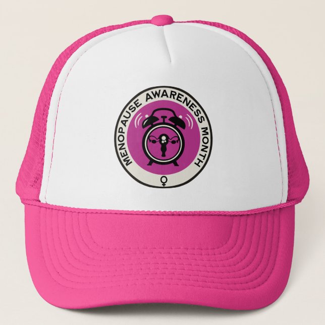World Menopause Month Trucker Hat (Front)