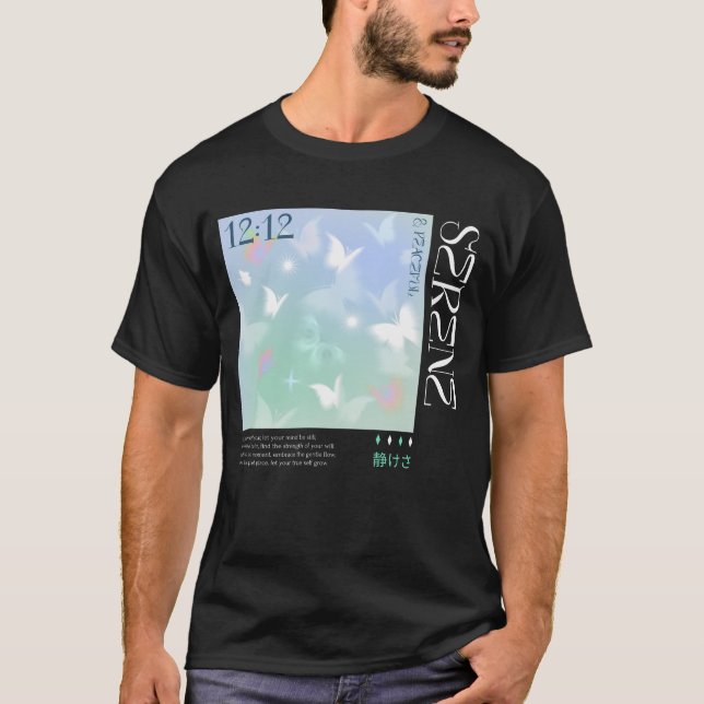 World Mental Health Day - Peaceful and Serene T-Shirt (Front)