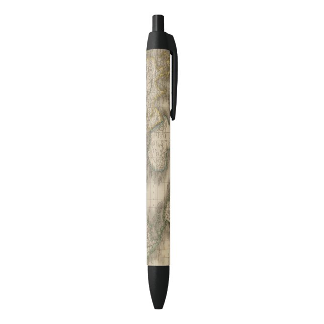 World, Mercator's Projection 2 Black Ink Pen (Bottom (Vertical))