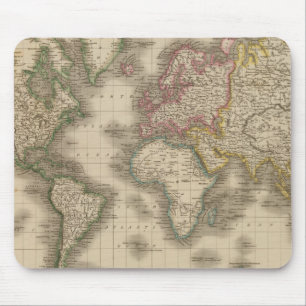 World, Mercator's Projection 2 Mouse Pad