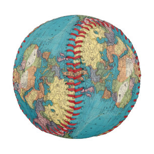 World, Mercator's Projection Baseball
