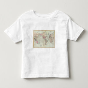 World, Mercator's projection Toddler T-Shirt