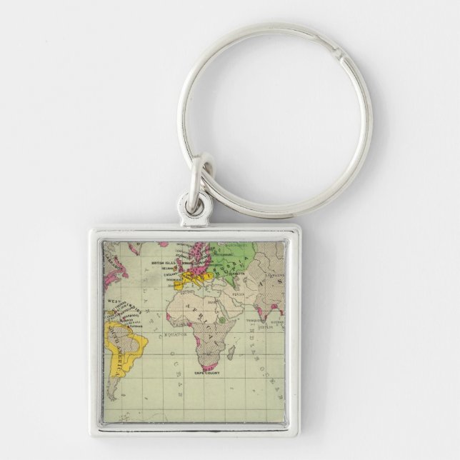 World, Moravia missions Key Ring (Front)
