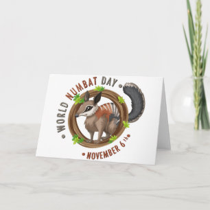 World Numbat Day Card
