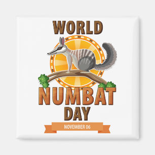 World Numbat Day Magnet