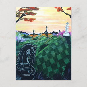 World Of Chess Postcard