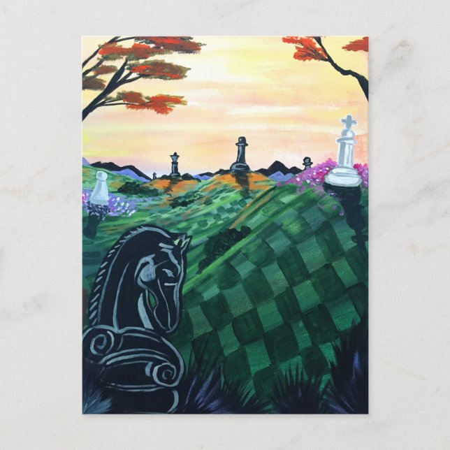 World Of Chess Postcard (Front)