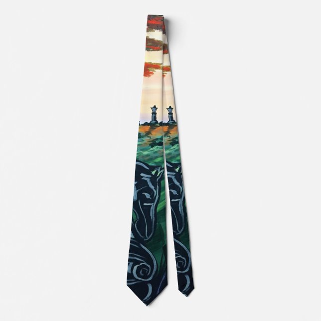 World Of Chess  Tie (Front)