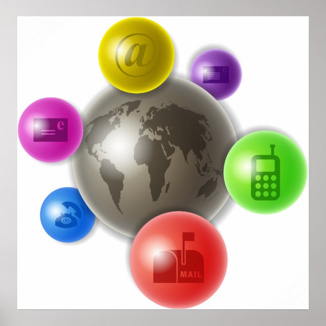 World of Communication Poster (Front)