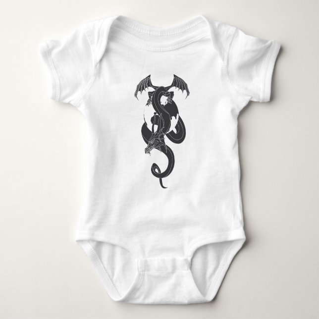 World of Dragon Baby Bodysuit (Front)