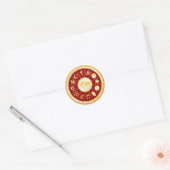 World of Faith Classic Round Sticker (Envelope)