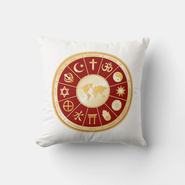 world of Faith Cushion (Front)
