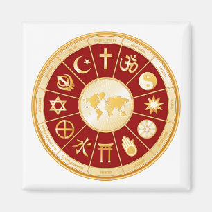 World of Faith Magnet