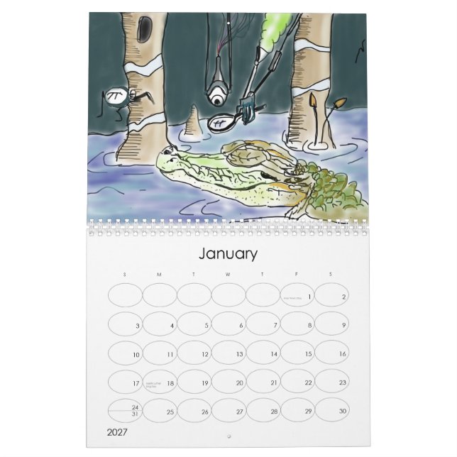 World of Freds Calendar (Jan 2027)