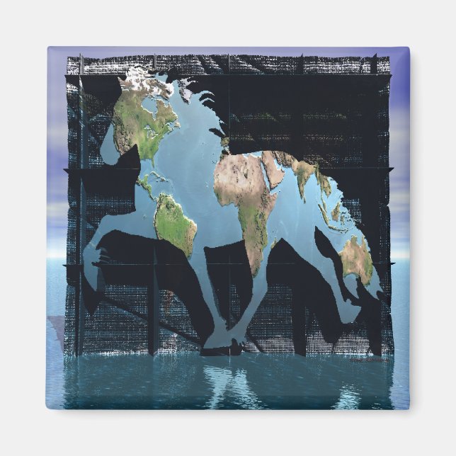 World of Icelandic's Magnet (Front)