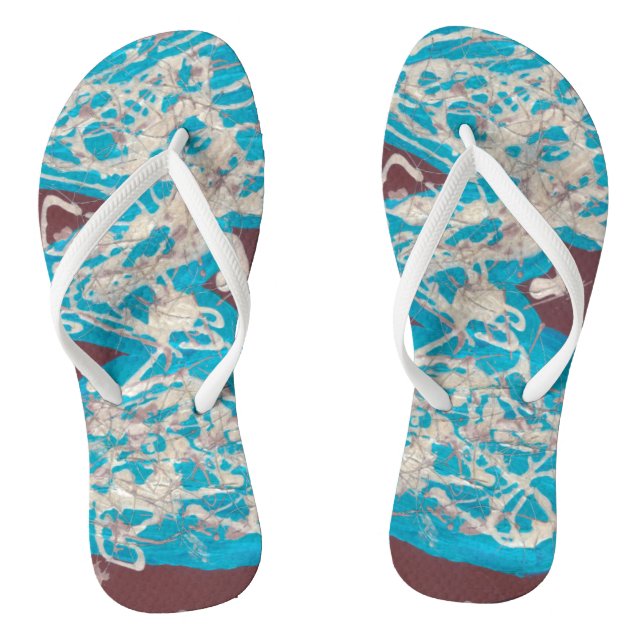 World of Love Flip Flops (Footbed)