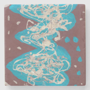 World of Love Stone Coaster