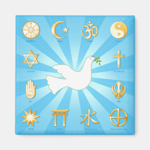 World of Peace Magnet
