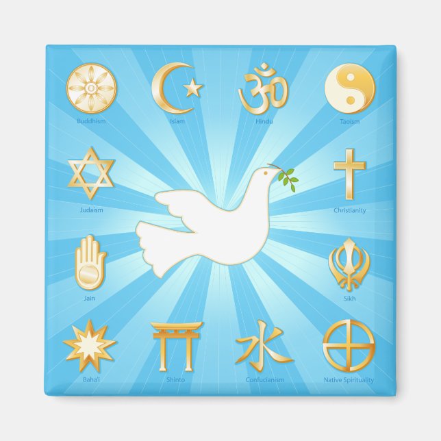 World of Peace Magnet (Front)