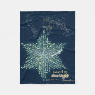 World of Starlight Fleece Blanket
