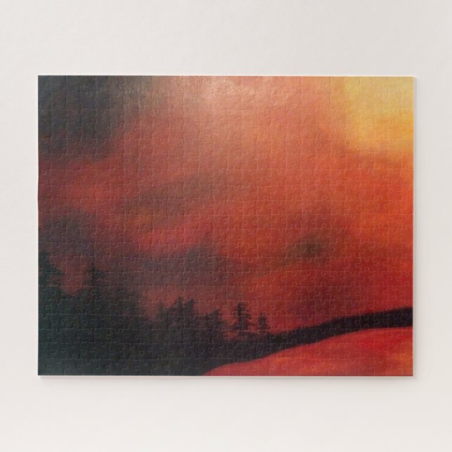 World on Fire Jigsaw Puzzle (Horizontal)