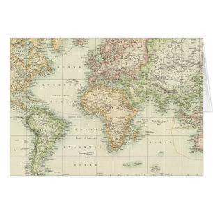 World On Mercator's Projection