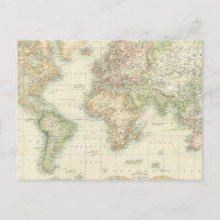 World On Mercator's Projection